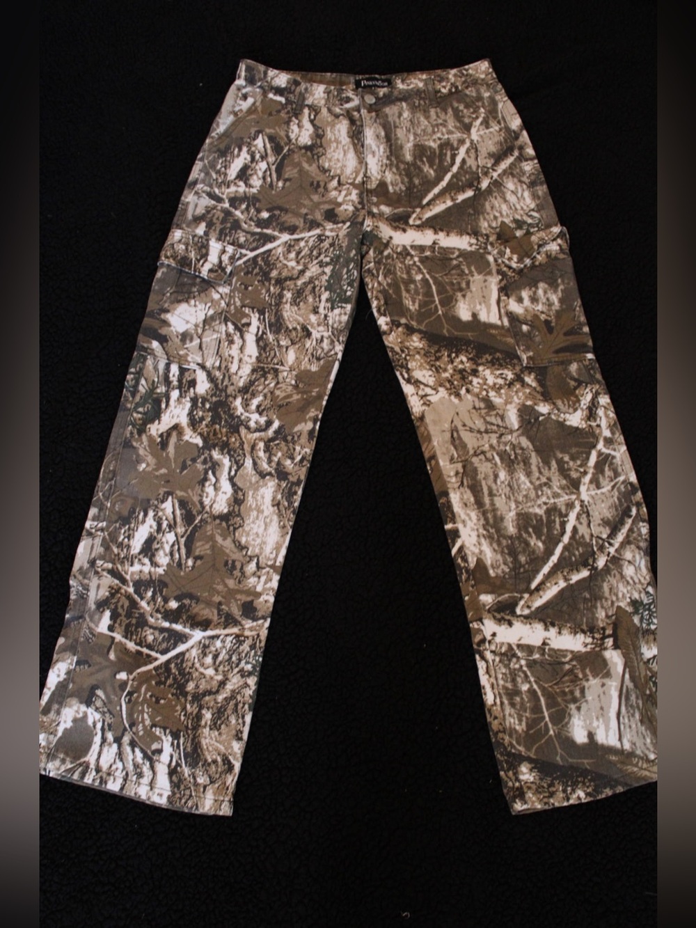 Camo Cargo Pants in Brown/Beige - Picture 7 of 8
